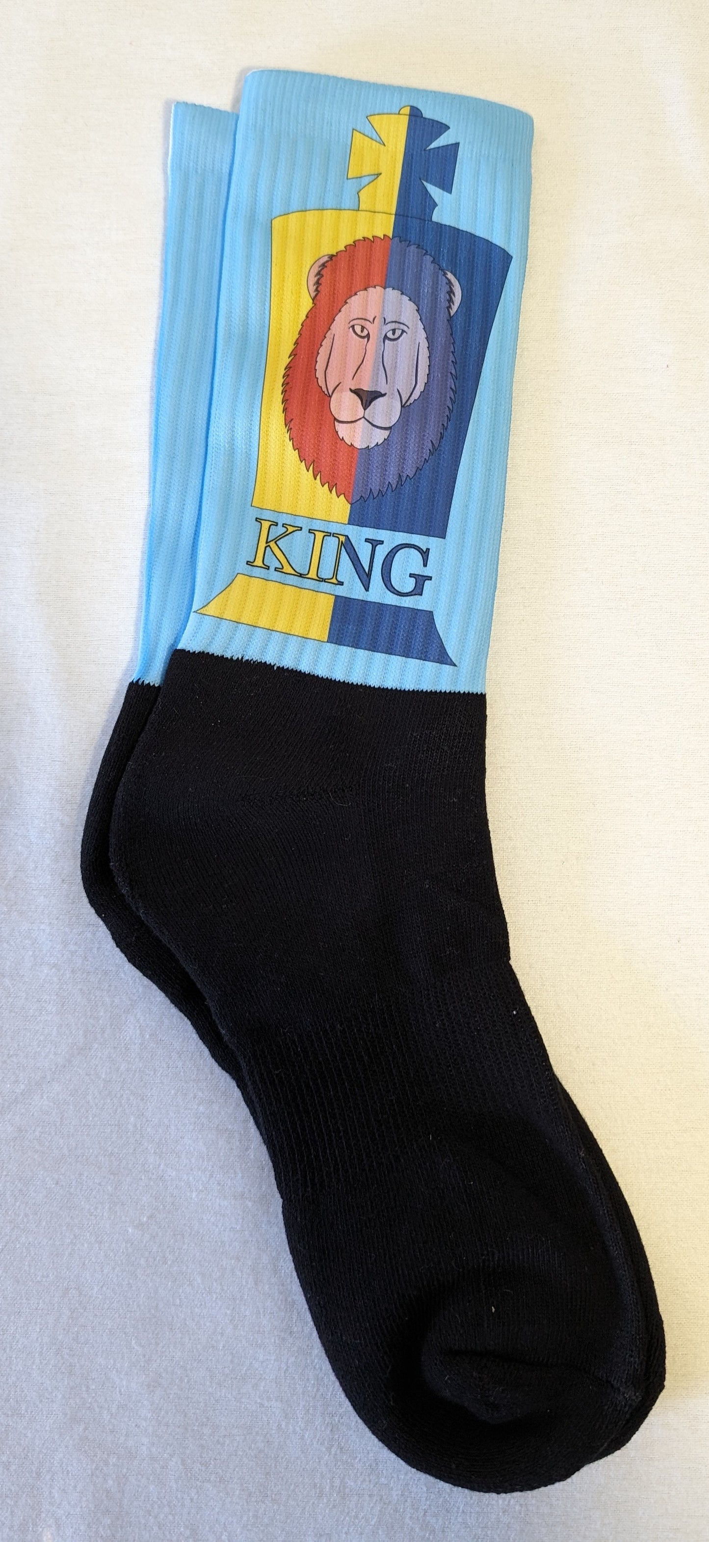 King and Queen socks